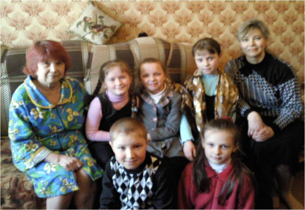 В гостях у Людмилы Дмитриевны Бузуновой.